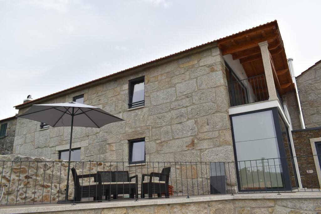 Casinhas Da Eira Caramulo Turismo Rural Arca Esterno foto